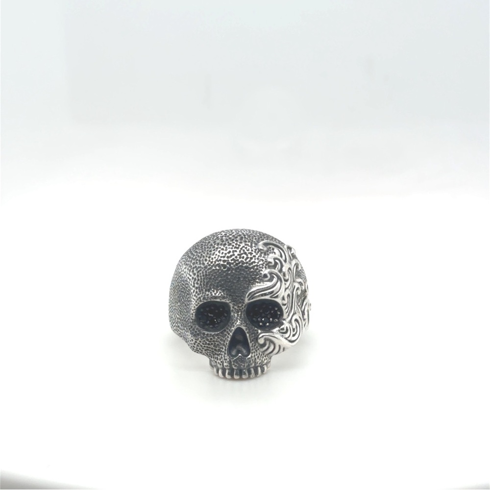 ✨ David Yurman Skull Sterling Silver Ring | Size 11 ✨ - Picture 5 of 7
